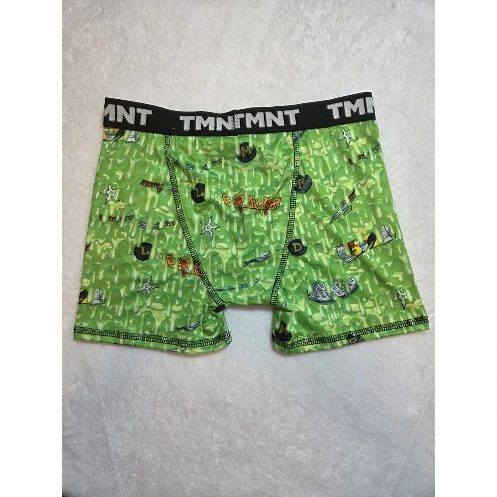 211 TMNT Mutant Mayhem Boys Boxer Briefs 4 Pack Size L 10/12 Ninja Turtles